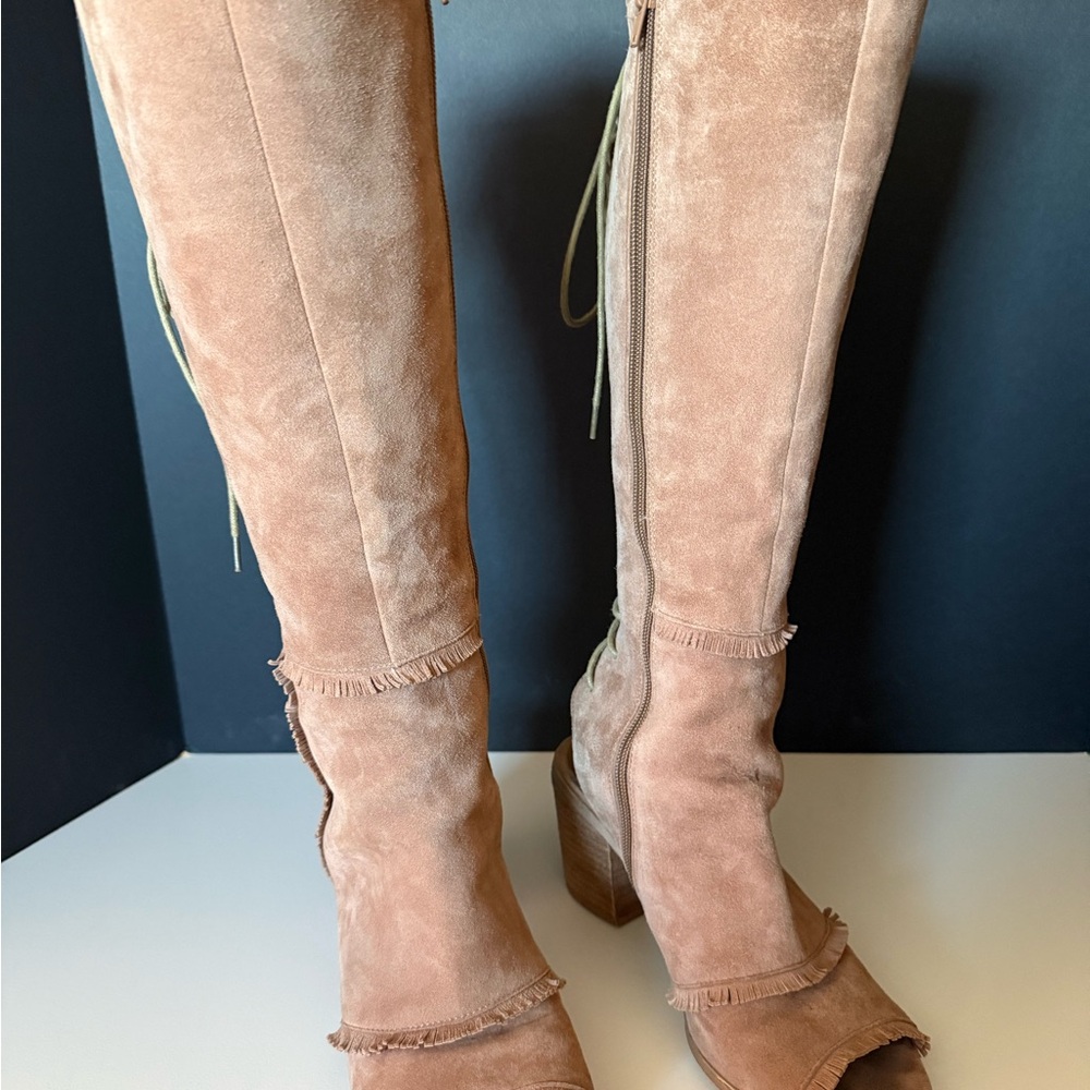 Sundance Corsica Boot Sandal, Camel, Size 39 - Picture 3 of 13